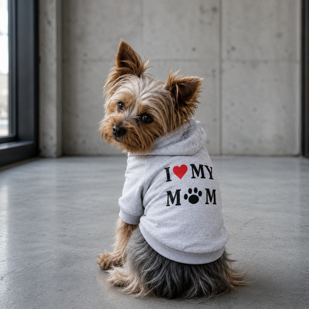'I Love My Mom' Hoodie