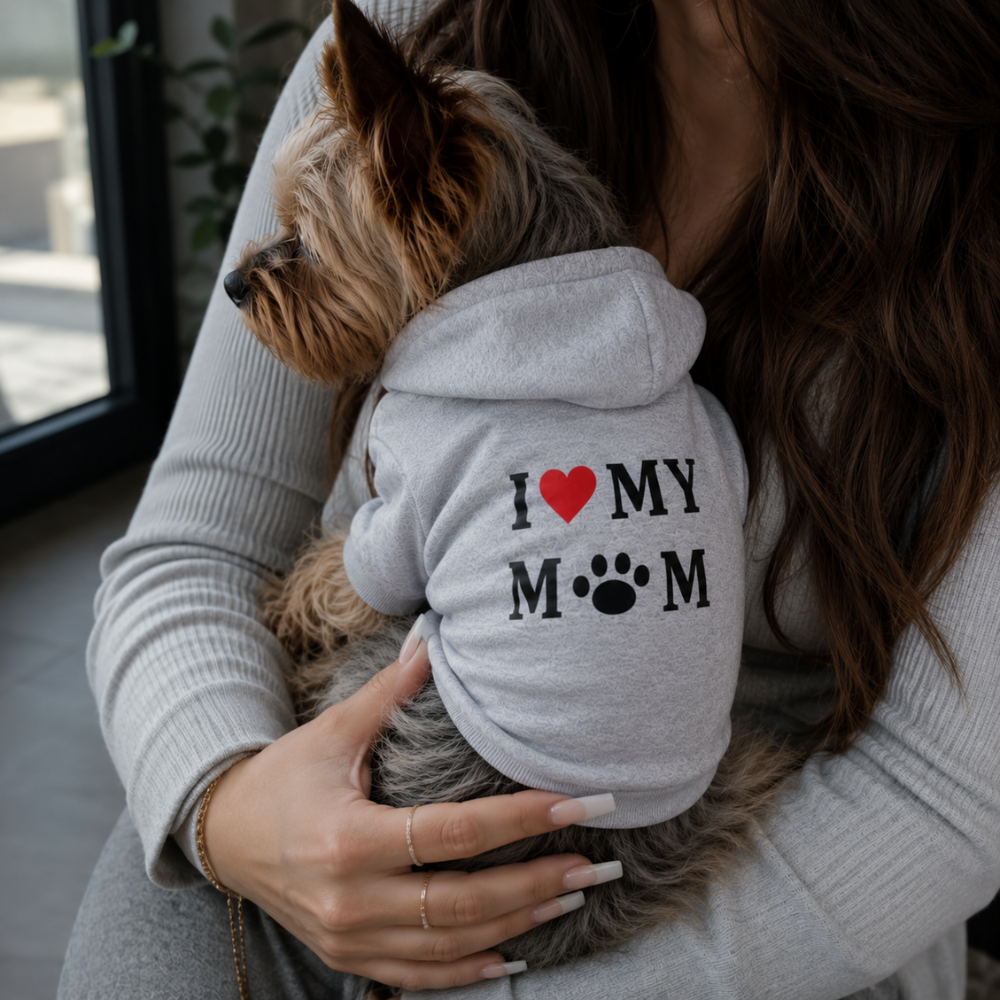 'I Love My Mom' Hoodie