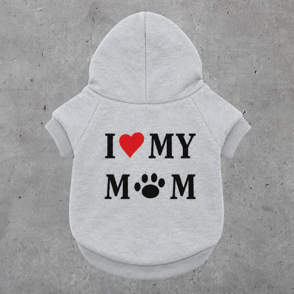 'I Love My Mom' Hoodie